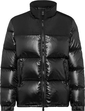 Billionaire Boys Club Nylon Down Jacket Bicolor Crest - Heren - Gewatteerde jassen - Zwart - 3XL - Nylon - Jassen