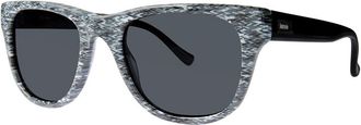 Kensie For Real Grey Herringbone Mens Sunglasses Grey Size 52 - Free RX Lenses - Free RX Lenses