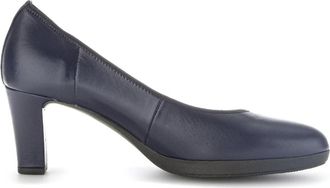 Gabor Pump - Dames - Pumps - Blauw - 41 EU - Leer - Schoenen