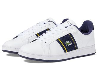 Lacoste Carnaby Pro CGR Sneakers Mens Shoes White/Navy : 10.5 M, Leather