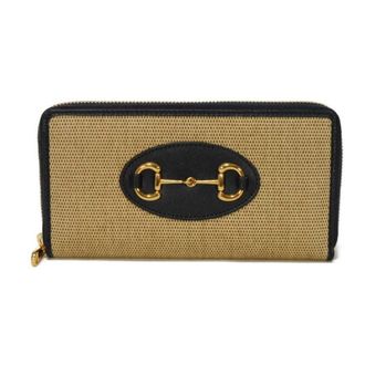 Gucci Beige Long Wallet (Bi-Fold) (Pre-Owned)