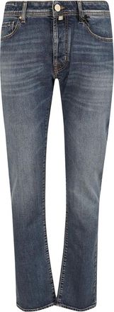 Jacob Cohen Pant 5 Pkt Slim Fit Bard V3 - - Jeans - Uomo - Blu - W33