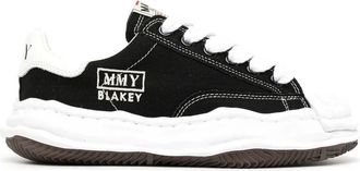 Miharayasuhiro Canvas Low-Top Sneakers - Heren - Sneakers - Zwart - 40 EU - Schoenen