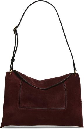 Wandler Penelope Slouch Suede Shoulder Bag in Acai Suede at Nordstrom