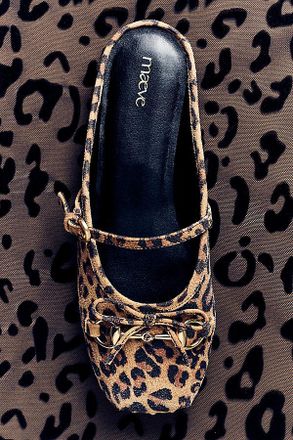 Maeve Horsebit Mule Ballet Flats