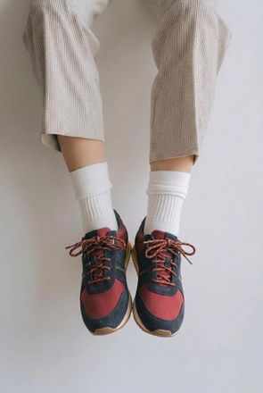 Teva Womens Highside 84 Shoes In Beet, Navy, Marigold