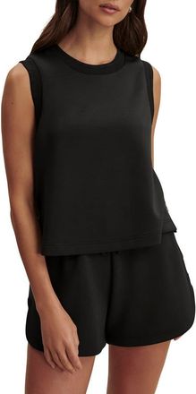 Varley Shea Crop Tank in Black at Nordstrom, Size X-Small