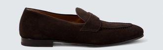 Kiton Suede penny loafers