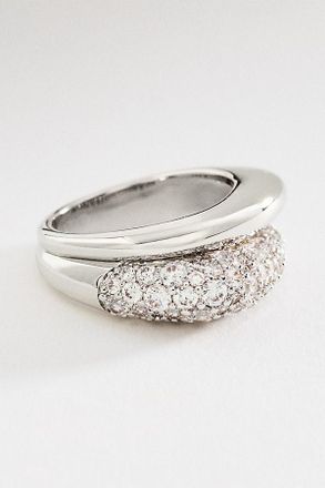 Melinda Maria Norah Loves A Pav&eacute; Double Ring
