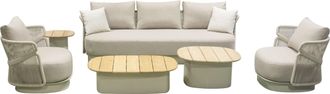 Higold 6-teiliges Design Gartenlounge-Set Aio - Taupe
