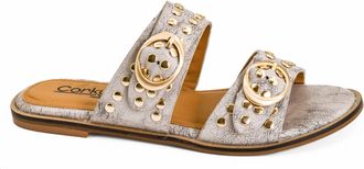 Corkys Footwear Womens Hey Hottie Sandals In Cream Crackle