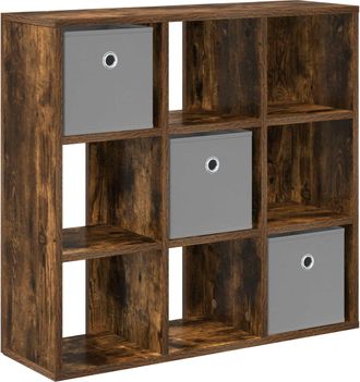 vidaXL Aparador Roble Ahumado 73,5 X 24 X 69,5 Cm Vidaxl