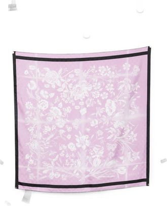 Gucci Printed Silk Foulard