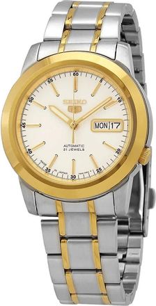 Seiko 5 Automatic Silver Dial Mens Watch SNKE54J1