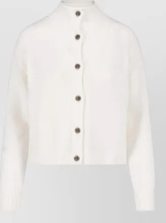Lisa Yang cashmere crewneck fitted jacket