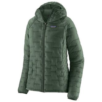 Patagonia Micro Puff Hoody Kunstfaserjacke f&uuml;r Damen | gr&uuml;n/oliv