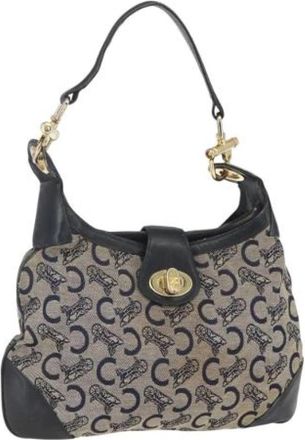Celine Pre-owned Vintage Leren Schoudertas - Dames - Vintage Schoudertas - Veelkleurig - ONE Size - Leer - Vintage