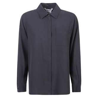 Max Mara Shirts, female, Blue, Size: 2XS Siamese Shirt