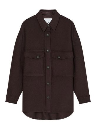 Closed Wool Blend Oversized Shirt
