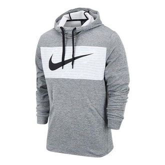 Nike Mens Nike Therma Pullover Gray CZ4344-063