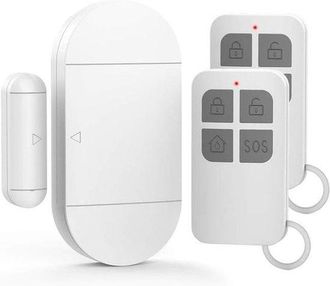 OEM Producto De Seguridad Inal&aacute;mbrico Para El Hogar, 130 Db, Incluye 2 Mandos A Distancia, Apto Para Uso Dom&eacute;stico Y Comercial (pilas No Incluidas)
