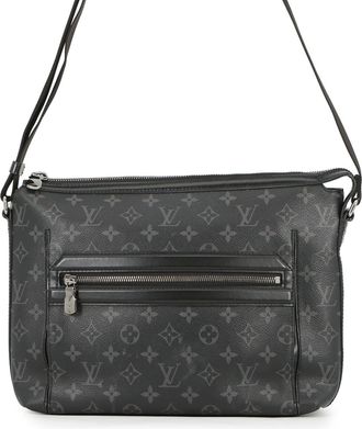 Louis Vuitton Black Noir Monogram Eclipse Handbag Shoulder Bag (Pre-Owned)