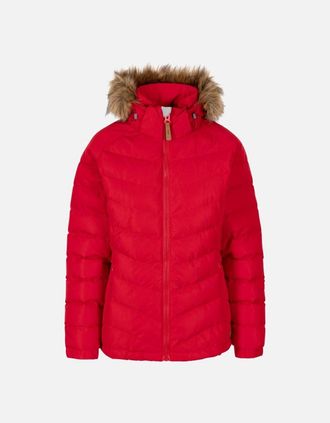 Trespass Womens Trespass Womens/Ladies Nadina Waterproof Padded Jacket - Red - Size: 14