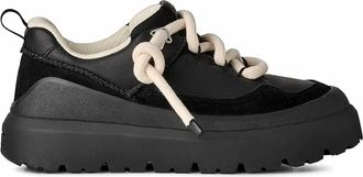 UGG Mens Heritage Ultility Sneaker In Black Black