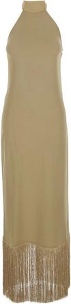 Taller Marmo Kleedjes, Dames, Beige, XS, Berlin Dress