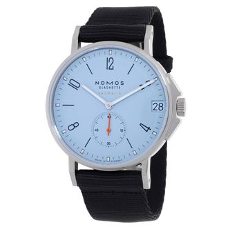 NOMOS Glash&uuml;tte Ahoi Neomatik Sky Blue Dial Automatic Watch 516