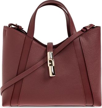 Furla Goccia S Handtas - Dames - Handtassen - Rood - ONE Size - Leer - Tassen