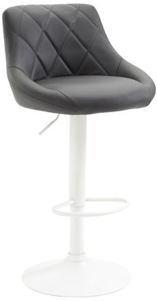 Clp Taburete De Bar Lazio Gris Blanco
