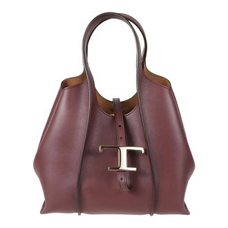 Tod's TSB Shopping Pend. T Mini - Dames - Shoppers - Rood - ONE Size - Tassen