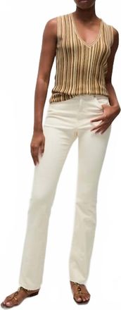 Veronica Beard Sid Sleeveless Pullover In Gold/bronze