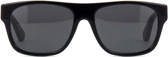 Gucci GG0341S001 Dark Lens Sunglasses - Black