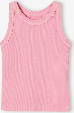 Vertbaudet M&auml;dchen Tr&auml;gertop aus Ripp bonbon rosa