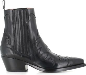Sartore Sartore, Schoenen, Dames, Zwart, 37 1/2 EU, Leer, Parma Texan Boot