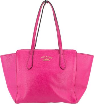 Gucci Gucci Leren Tote Bag Swing