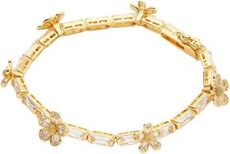 Kate Spade New York Kate Spade New York Cz Fleurette Tennis Bracelet