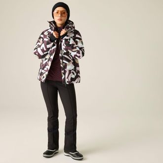 Dare 2B Dare 2B Allure Abstract-skijack voor dames (Huckleberry)