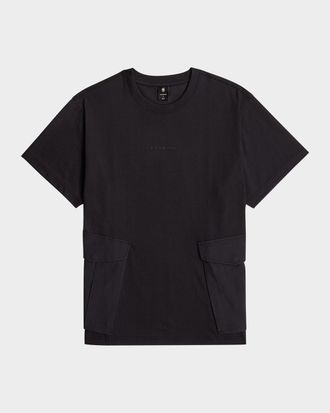 送料込★G-Star★Carabiner Logo R T Tシャツ Carabiner Logo T-Shirt | Black | G-STAR® US