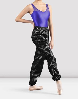 Bloch Mirella Shine Ripstop Pant In Black Glow