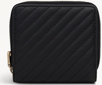 Radley London Dukes Place - Quilt Medium Zip Around Purse Black - 113166