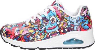 Skechers Dames, Schoenen, Veelkleurig, Maat: 36 EU Leer