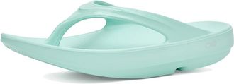 Oofos Womens Oolala Thong Womens Sandals Mint : 11 Medium, Synthetic