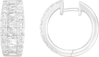 Grown Brilliance 14KT White Gold 3.00 Carat Lab Grown Diamond Stud Earrings for Women