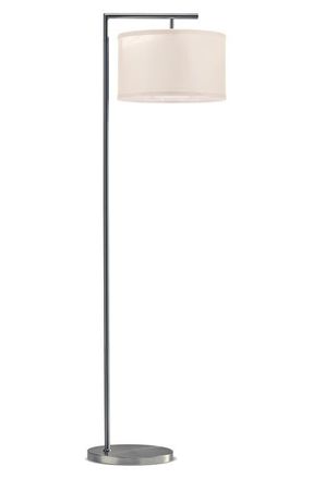 Brightech Montage Modern 60 LED Smart Home Compatible Floor Lamp in Satin Nickel at Nordstrom