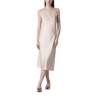 R&oacute;he Midi Dresses, female, Pink, Size: S Lace Camisole Dress