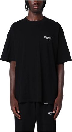 Represent Represent, Tops, Heren, Zwart, L, Korte mouwen ronde hals T-shirt