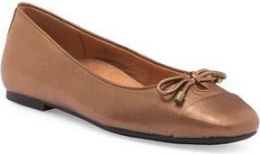 Vionic Klara Cap Toe Flat in Bronze at Nordstrom Rack, Size 6.5